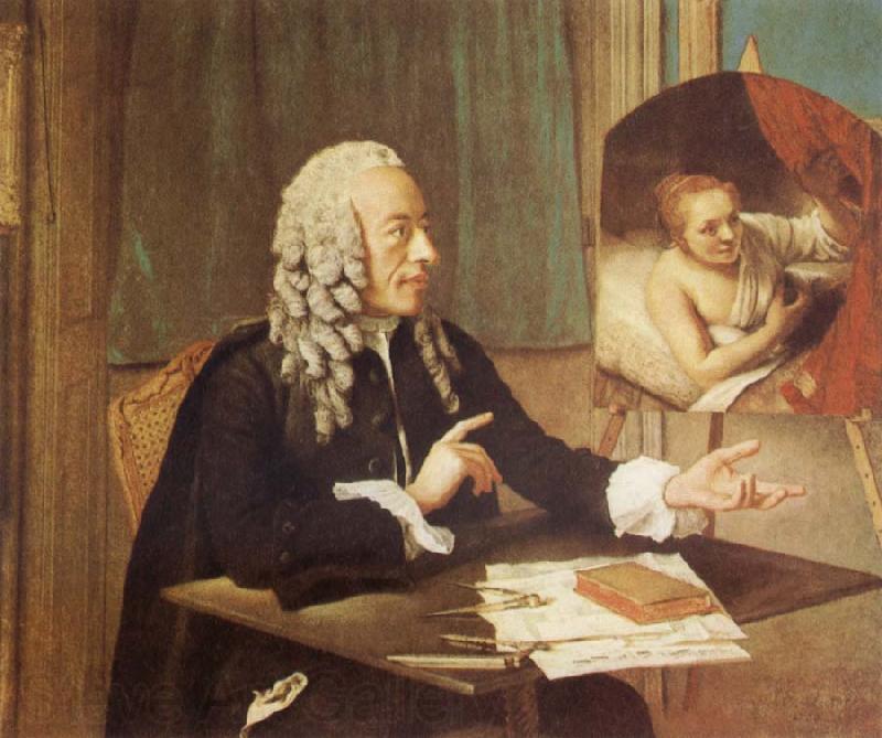 Jean-Etienne Liotard Portrait of Francois Tronchin France oil painting art